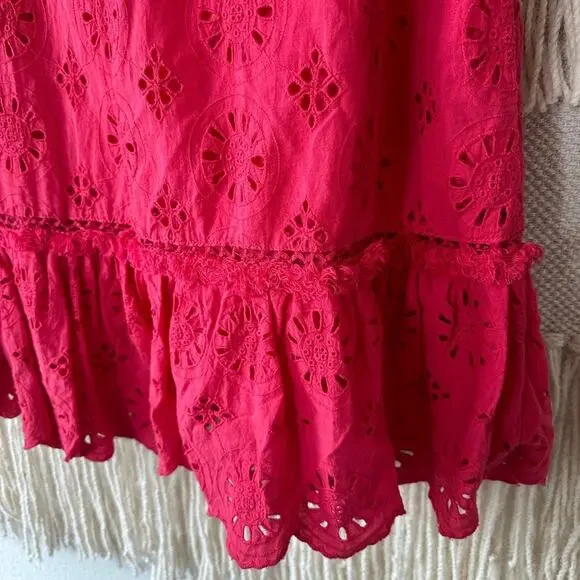 Anthropologie Dani Lace Eyelet Shift Dress - Picture 8 of 10
